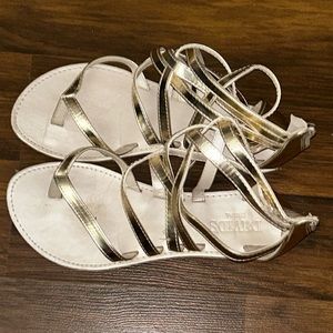 Gold Sandals